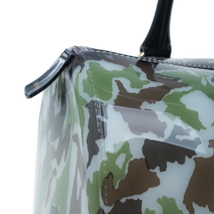 مملوكة مسبقًا Furla Camo Rubber Candy Satchel Bag