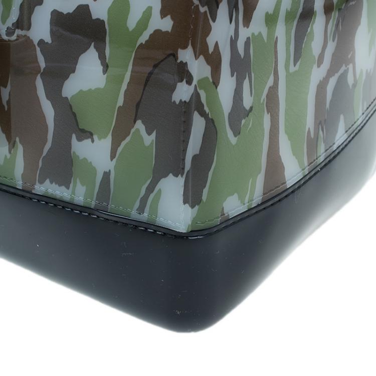 مملوكة مسبقًا Furla Camo Rubber Candy Satchel Bag