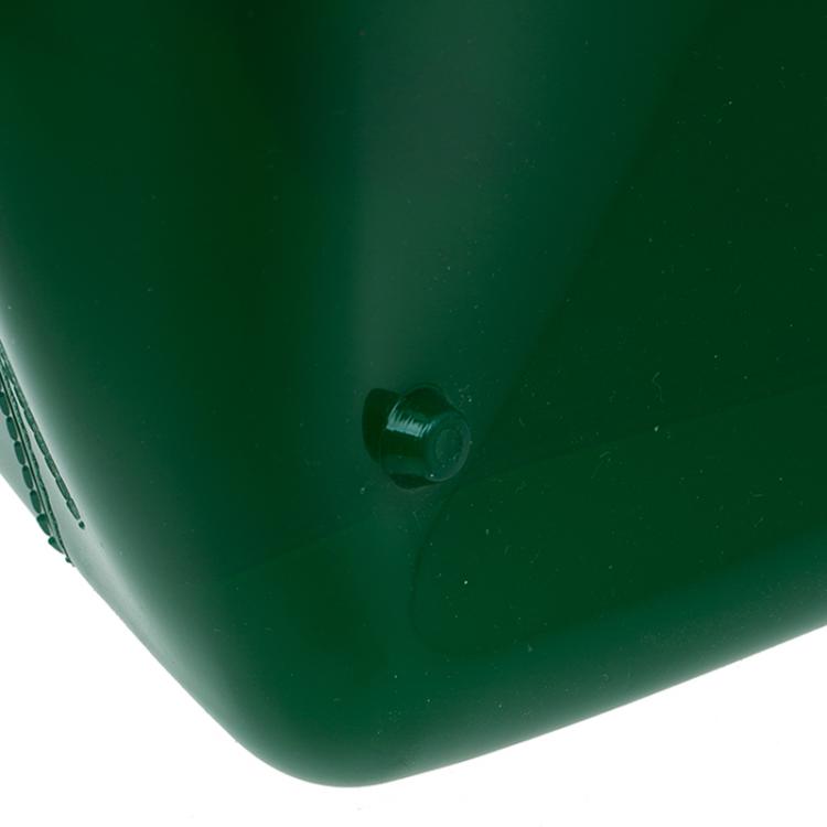 Pre Owned Furla Green Glossy Rubber Candy Satchel