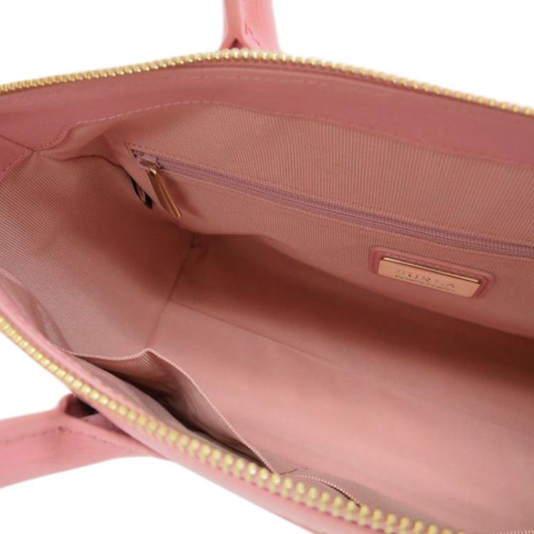 مملوكة مسبقًا Furla Pink Saffiano Leather Medium Linda Satchel