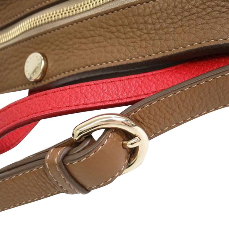 Pre Owned Furla Tricolor Leather Tote Bag
