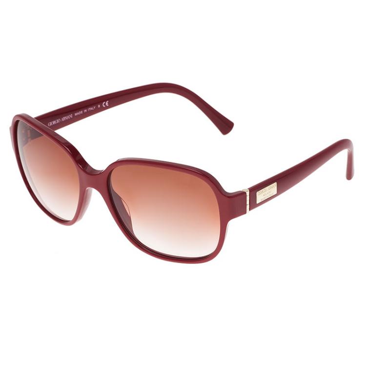 Pre Owned Giorgio Armani Red 5116 Sunglasses