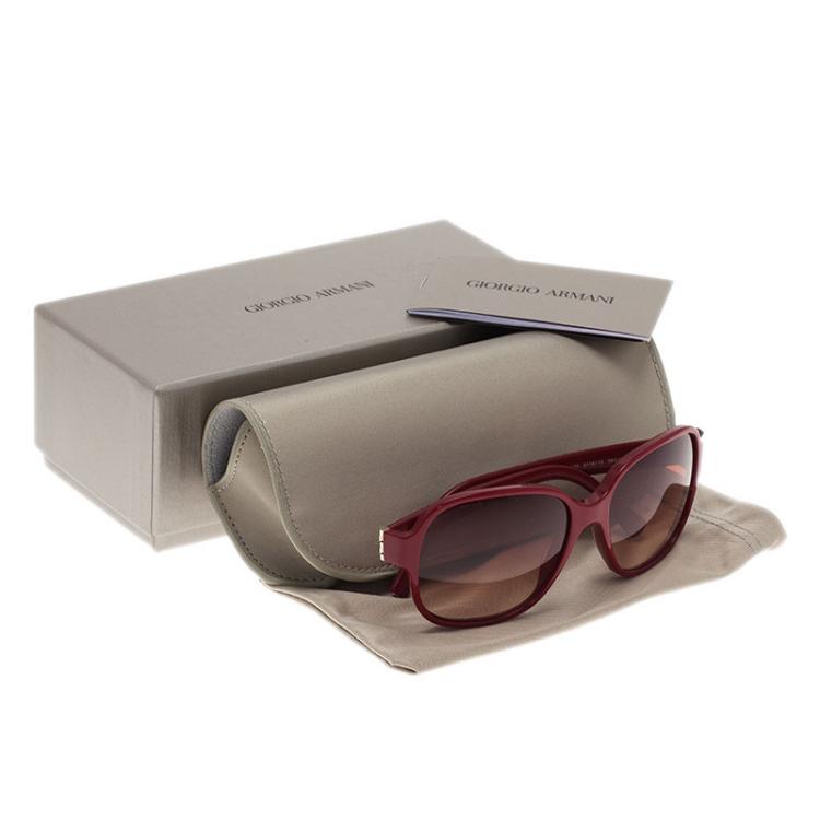 Pre Owned Giorgio Armani Red 5116 Sunglasses