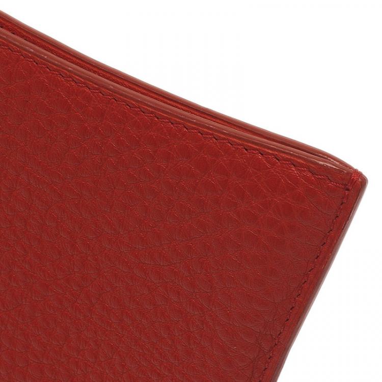 Pre Owned Giorgio Armani Orange Leather iPad Air Cover