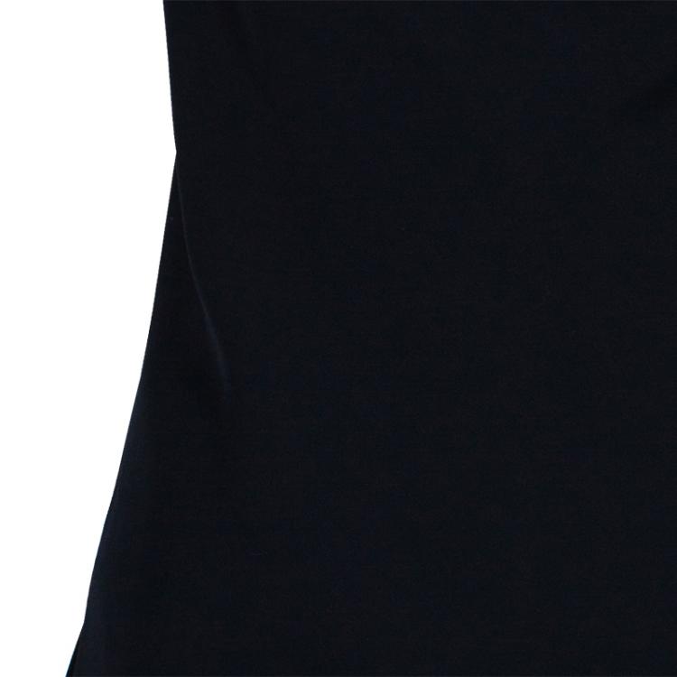 Pre Owned Giorgio Armani Black Sleeveless Knot Detail Top M