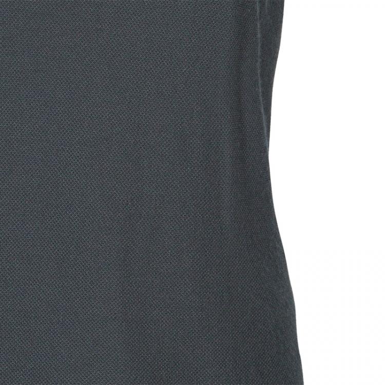 Pre Owned Giorgio Armani Grey Cashmere Sleeveless Top L