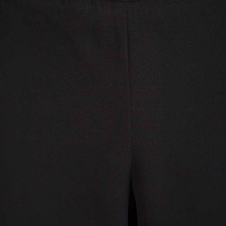Pre Owned Giorgio Armani Black High Waist Wide Leg Trousers L