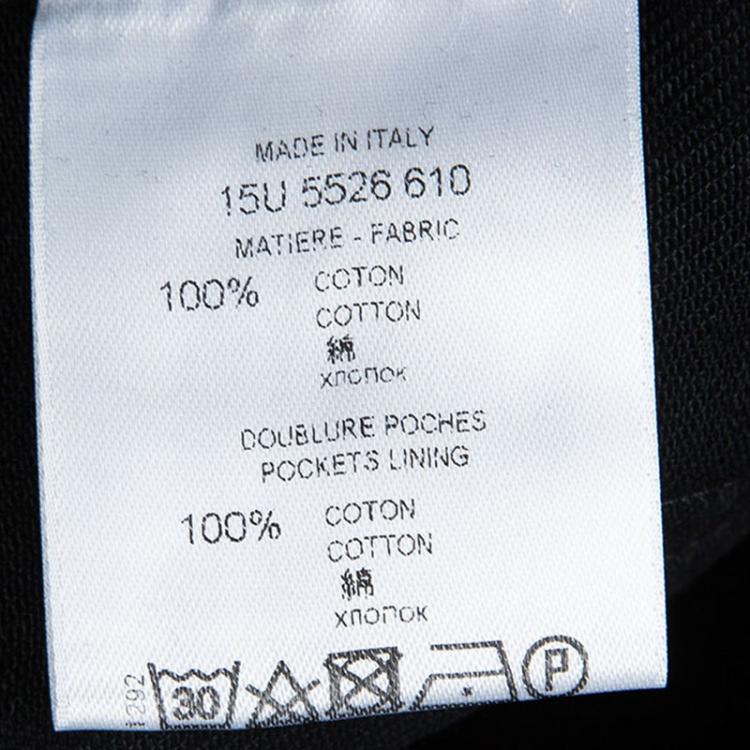 Pre Owned Givenchy Black Denim Straight Fit Jeans M
