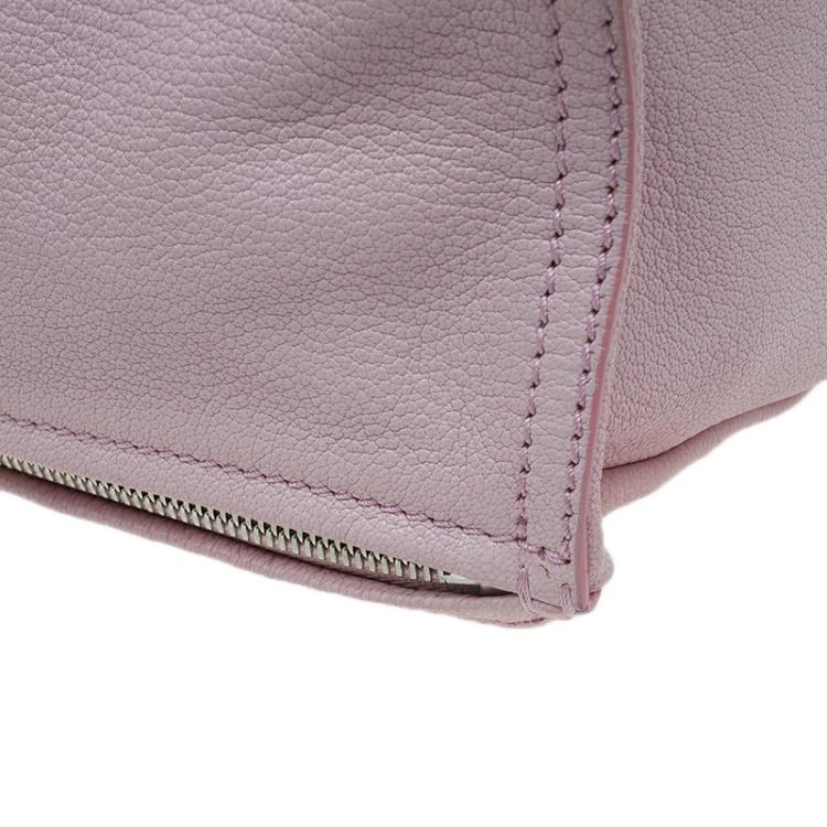 Pre Owned Givenchy Pink Leather Mini Pandora Pouch