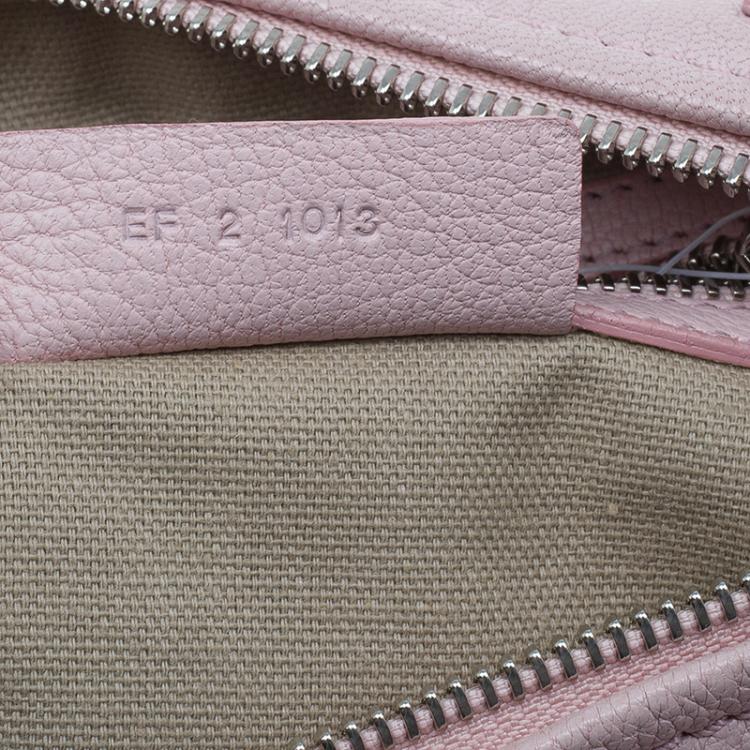 Pre Owned Givenchy Pink Leather Mini Pandora Pouch