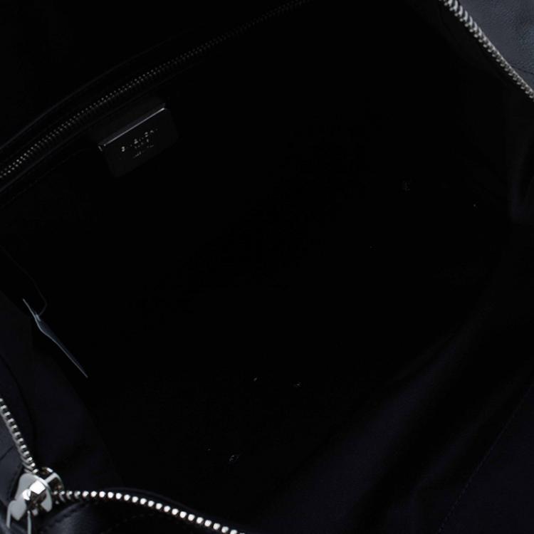 Pre Owned Givenchy Black Calfskin Leather Large Nightingale Tote