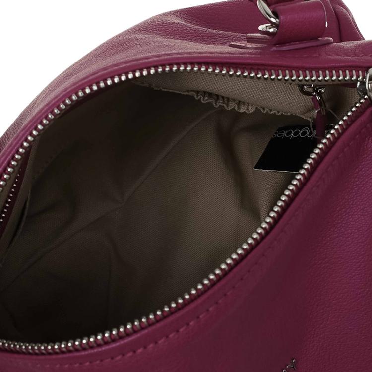 Pre Owned Givenchy Purple Leather Small Pandora Messenger Bag