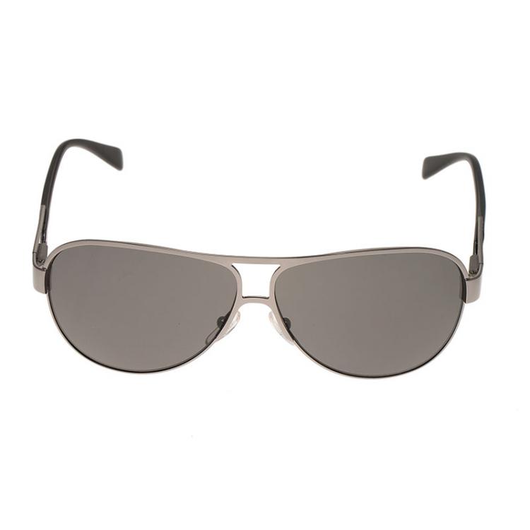 Pre Owned Givenchy Metallic SGV327S Aviator Sunglasses