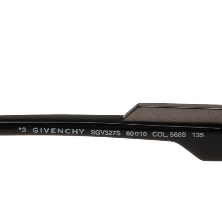 Pre Owned Givenchy Metallic SGV327S Aviator Sunglasses