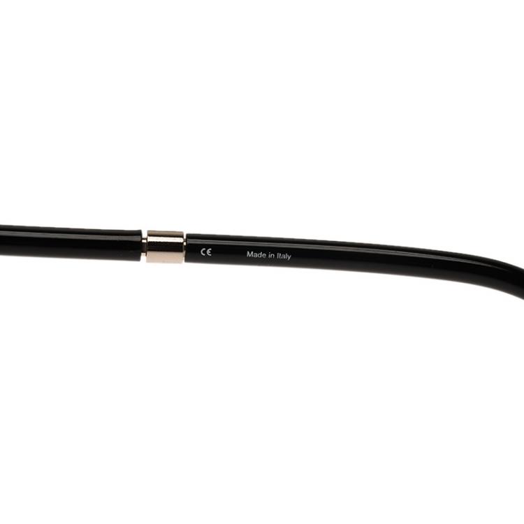 Pre Owned Givenchy Gold and Black SGV461V Aviator Sunglasses 