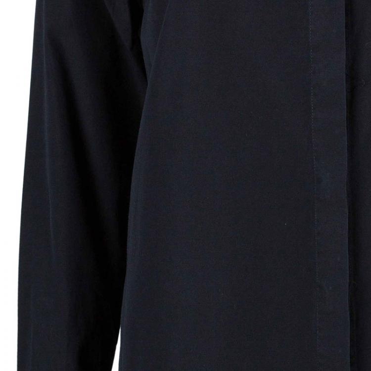 Pre Owned Givenchy Contrast Collar Star Detail Shirt XXS