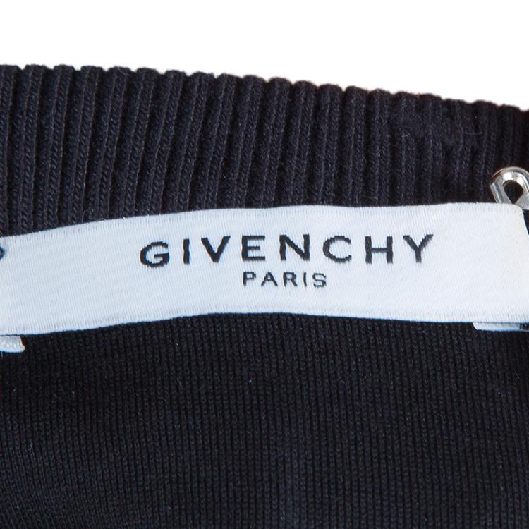 Pre Owned Givenchy Fire Print Sweatshirt S