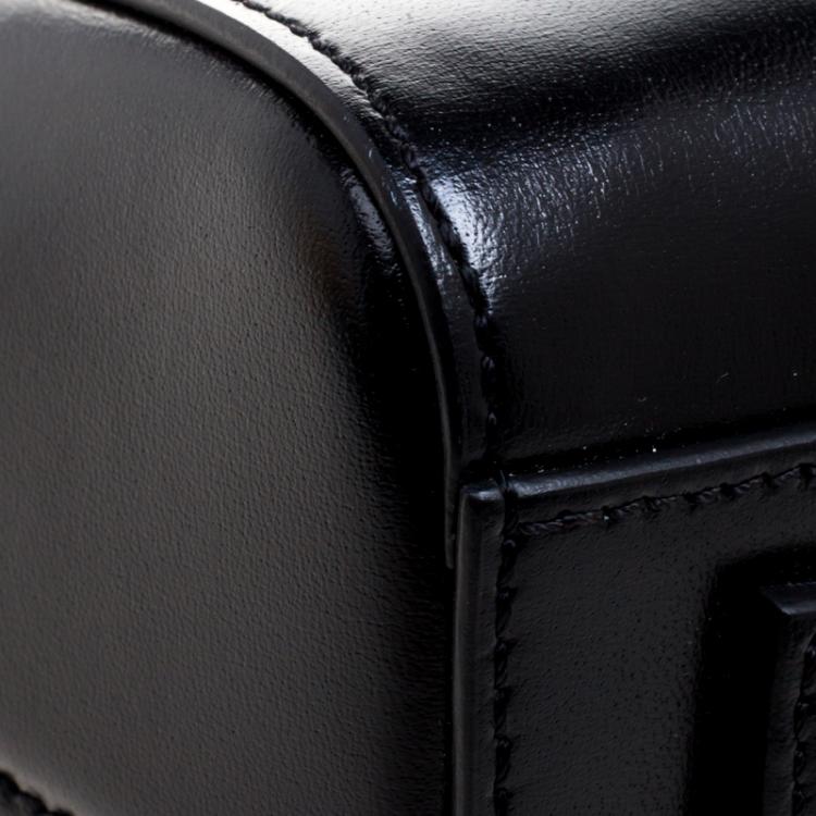 Pre Owned Givenchy Black Leather Mini Antigona Satchel