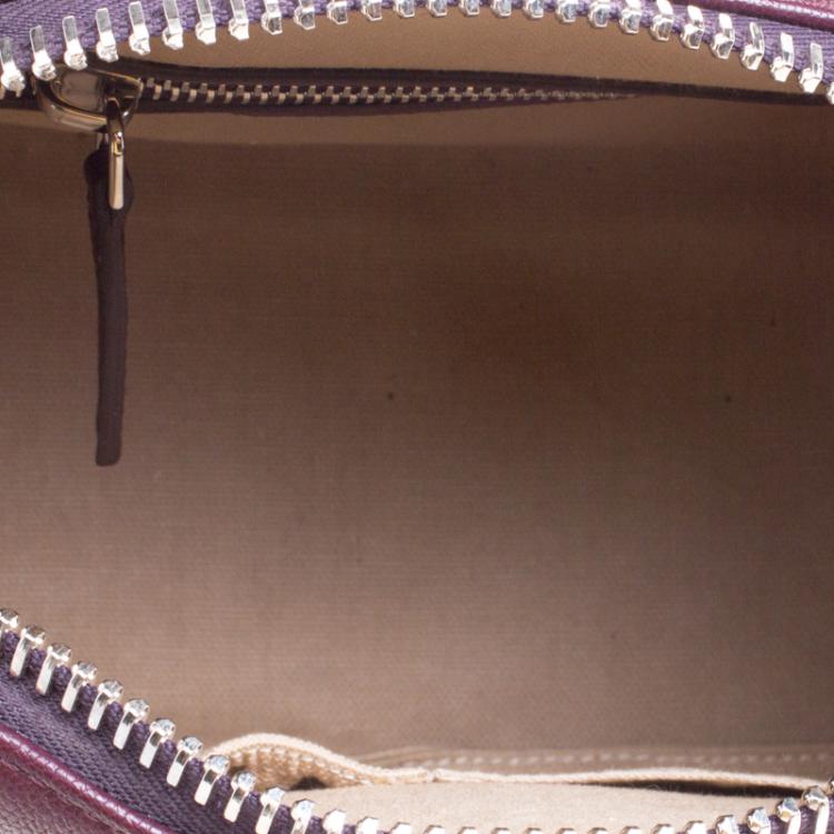 مملوكة مسبقًا Givenchy Burgundy Leather Mini Antigona Satchel