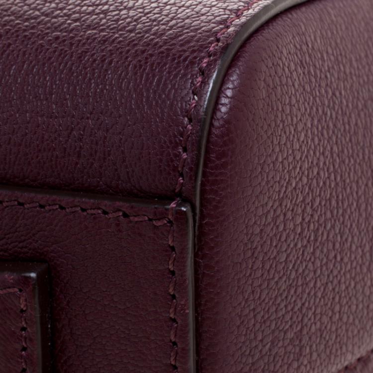 مملوكة مسبقًا Givenchy Burgundy Leather Mini Antigona Satchel