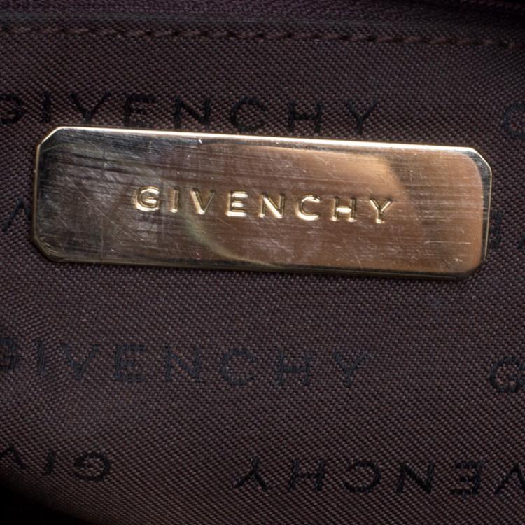 Pre Owned Givenchy Beige/Brown Monogram Canvas Tote