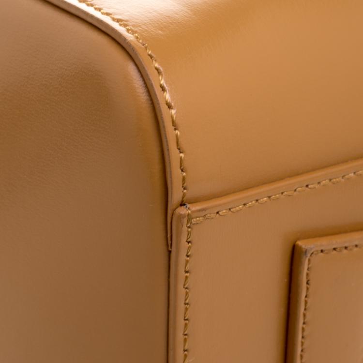 Pre Owned Givenchy Tan Leather Medium Antigona Satchel