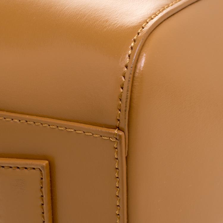 Pre Owned Givenchy Tan Leather Medium Antigona Satchel