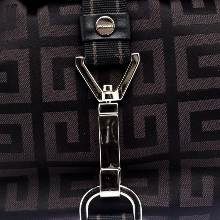 Pre Owned Givenchy Dark Brown  Nylon Signature Bag