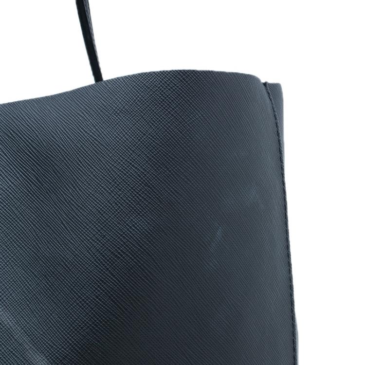 Pre Owned Givenchy Black Coated Canvas Dog Print Large Shopper Tote 
