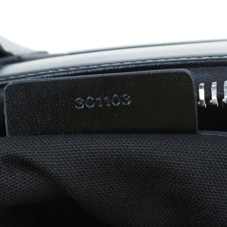 مملوكة مسبقًا Givenchy Black Shine Leather Medium Antigona Satchel Bag