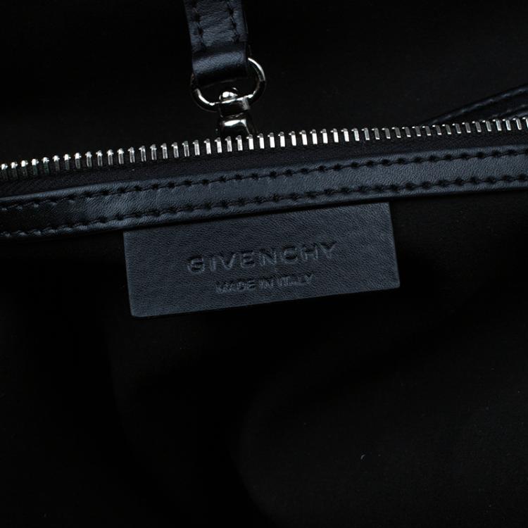 Pre Owned Givenchy Black Canvas large Antigona Shopper Tote