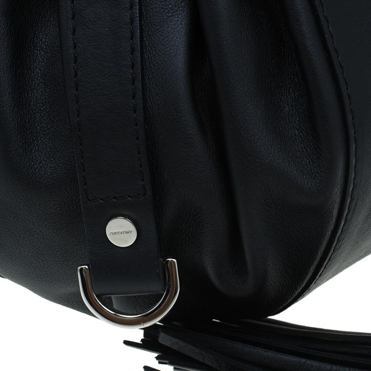 مملوكة مسبقًا Givenchy Black Leather Small Pumpkin Bag