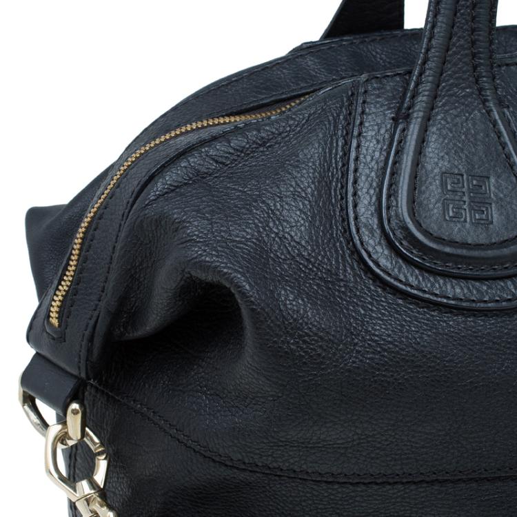 مملوكة مسبقًا Givenchy Black Leather Medium Nightingale Tote