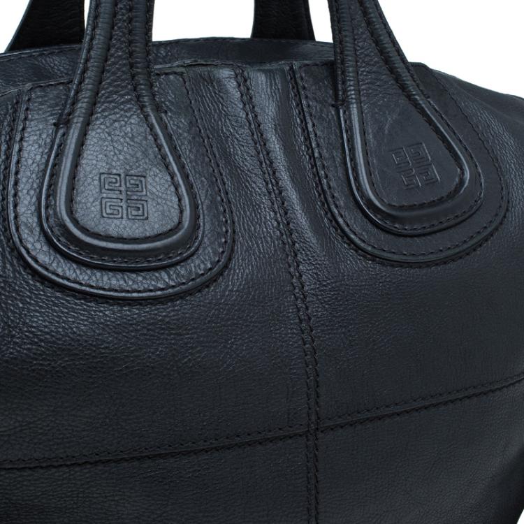 مملوكة مسبقًا Givenchy Black Leather Medium Nightingale Tote