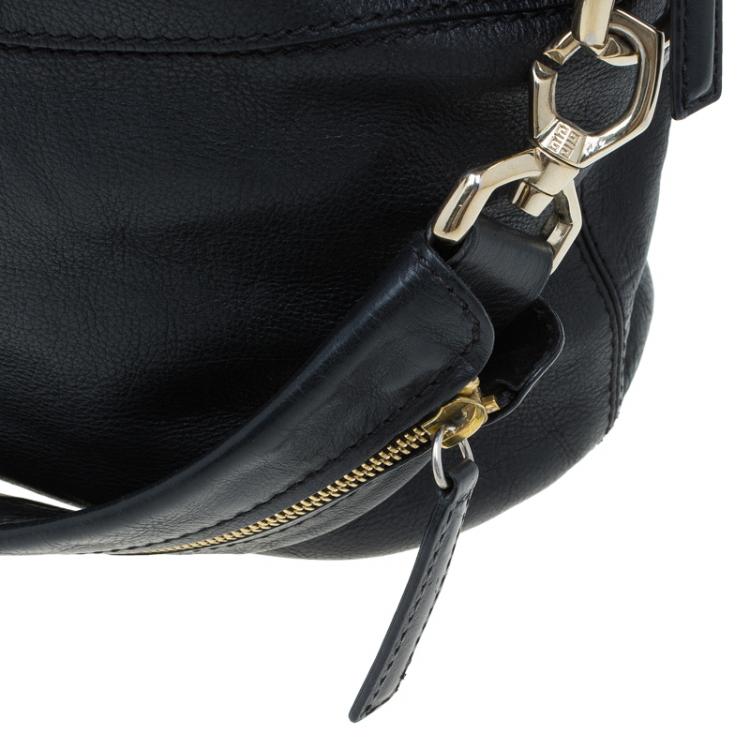 مملوكة مسبقًا Givenchy Black Leather Medium Nightingale Tote