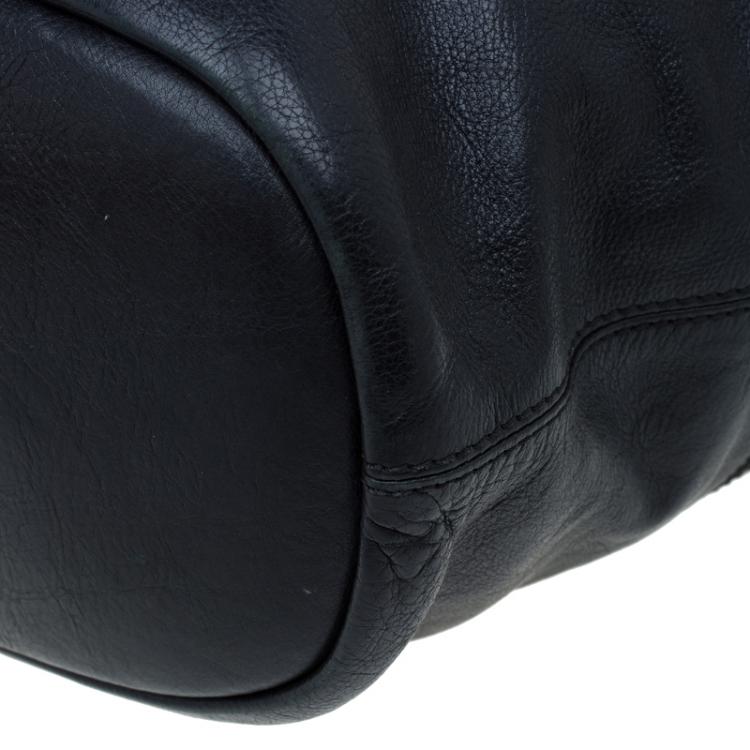 مملوكة مسبقًا Givenchy Black Leather Medium Nightingale Tote