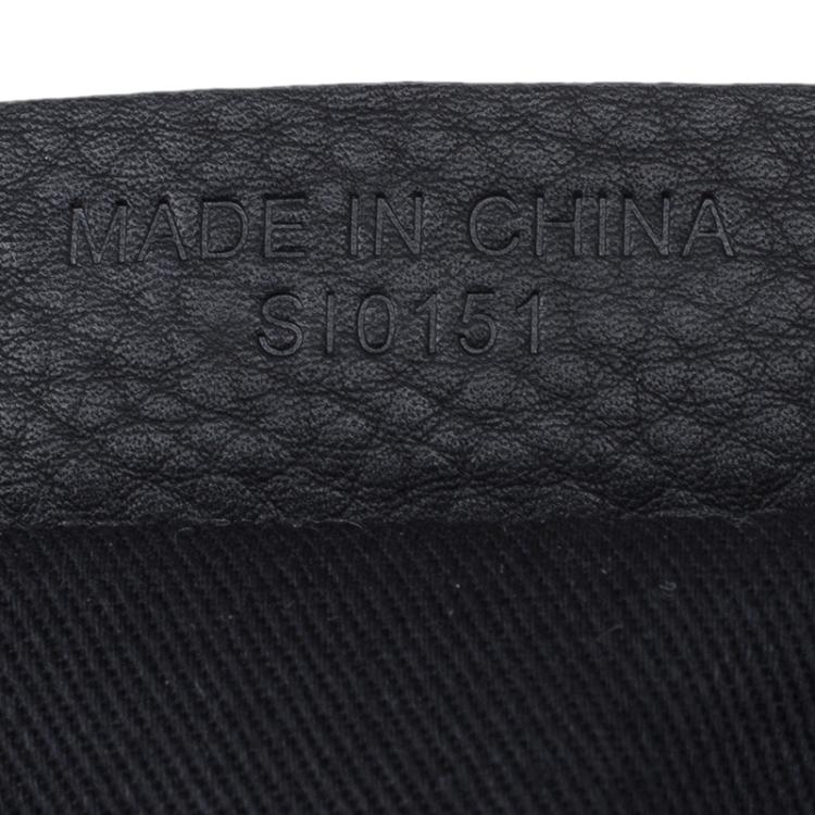 Pre Owned Givenchy Black Pebbled Leather Bugatti Satchel