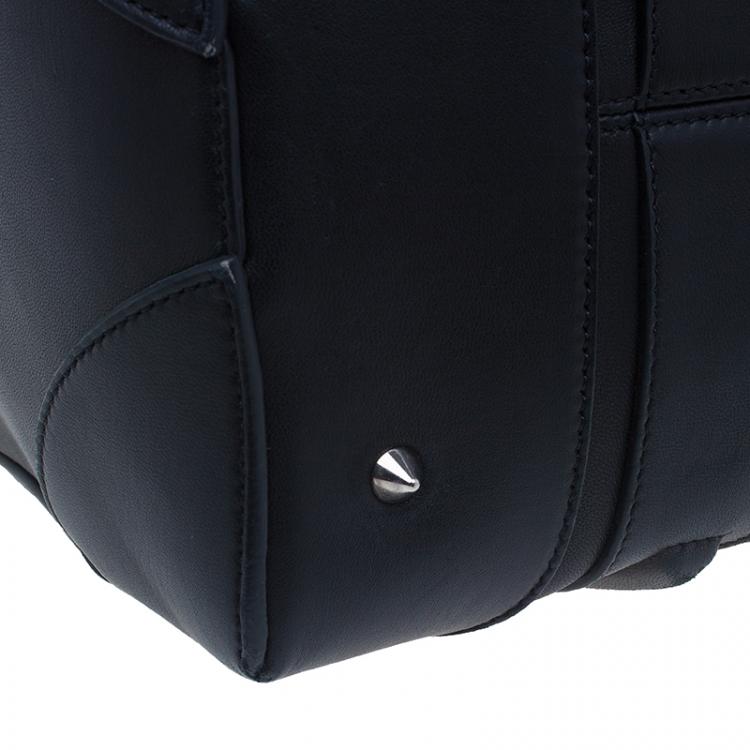 Pre Owned Givenchy Black Quilted Leather Medium Lucrezia Duffle Bag