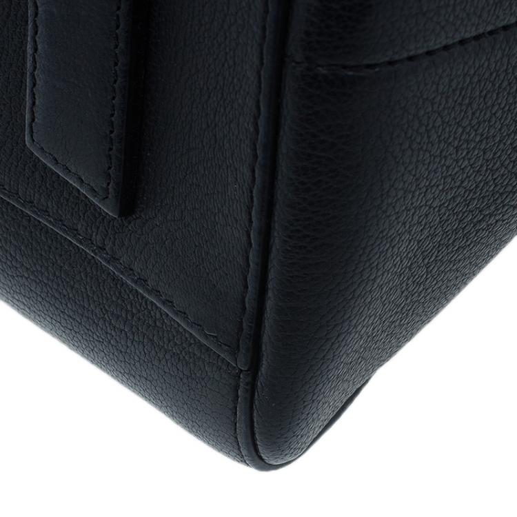 Pre Owned Givenchy Black Leather Medium Antigona Satchel