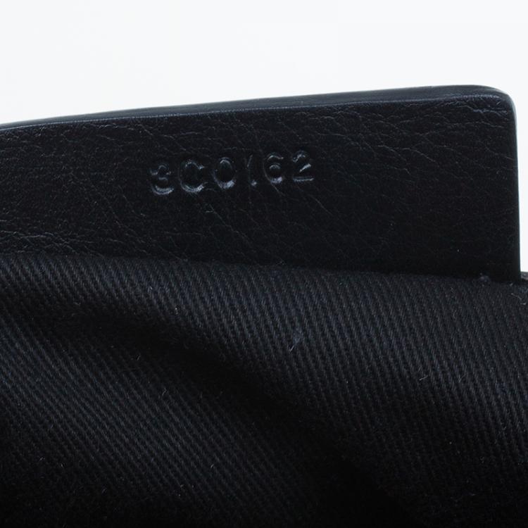 Pre Owned Givenchy Black Leather Medium Antigona Satchel