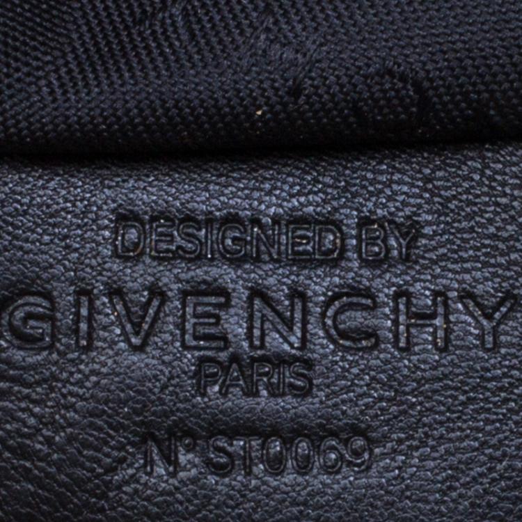 Pre Owned Givenchy Fatigue Green Fabric Hobo