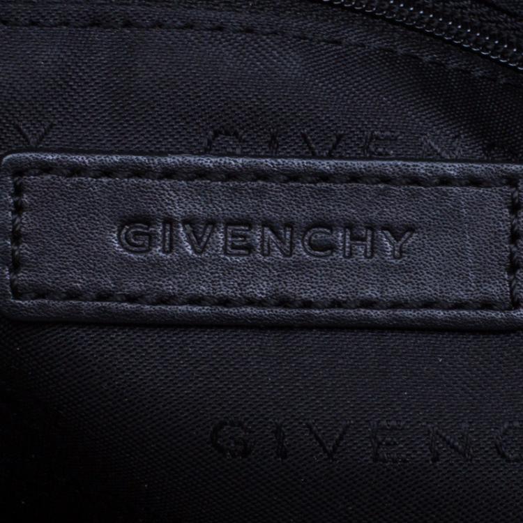 Pre Owned Givenchy Fatigue Green Fabric Hobo