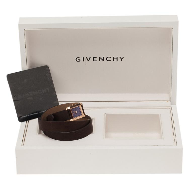 Pre Owned Givenchy Brown Stainless Steel 5200L Women's Wristwatch 22MM