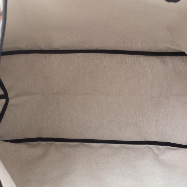 Pre Owned Goyard Black Coated Canvas St Louis GM Tote