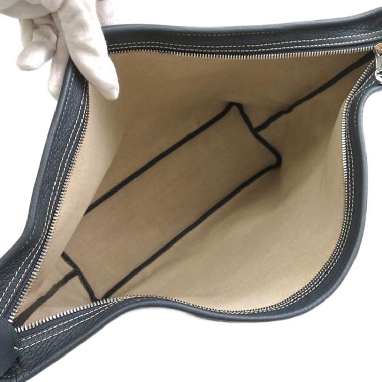 Pre Owned Goyard Black Chevron Coated Canvas/Leather Grenadines Shoulder Bag