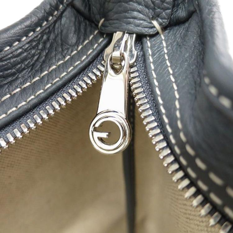 Pre Owned Goyard Black Chevron Coated Canvas/Leather Grenadines Shoulder Bag