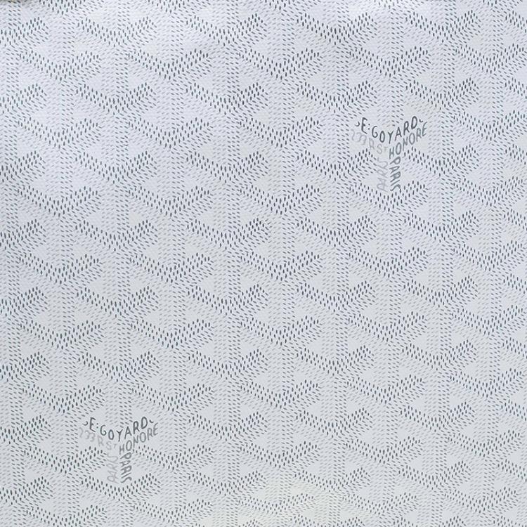 Pre Owned Goyard White Coated Canvas Saint Louis Tote