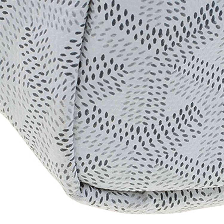 Pre Owned Goyard White Coated Canvas Saint Louis Tote