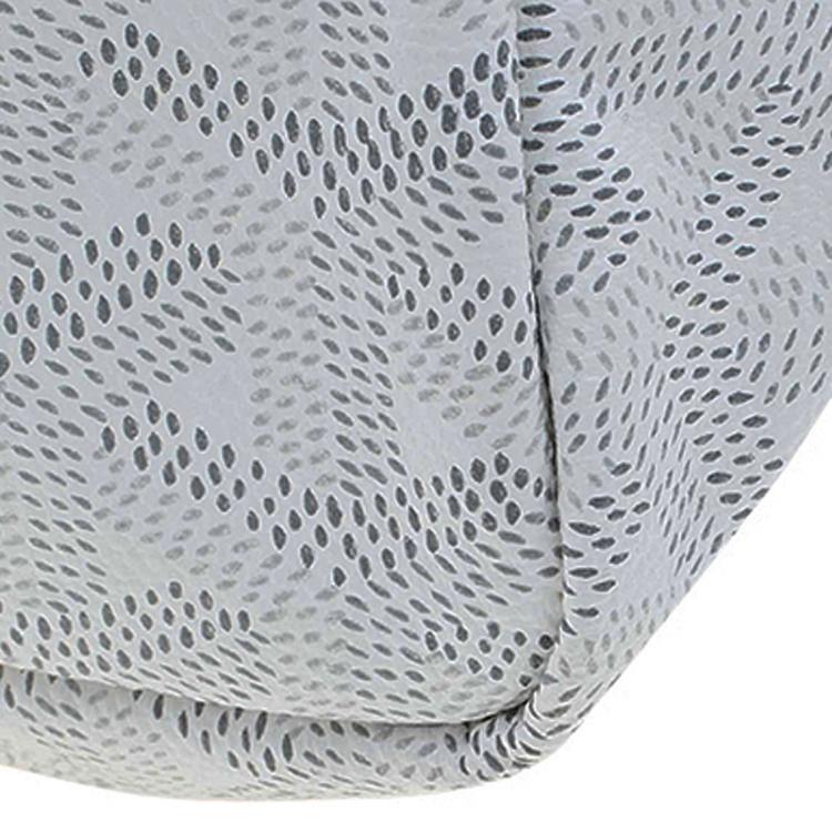 Pre Owned Goyard White Coated Canvas Saint Louis Tote