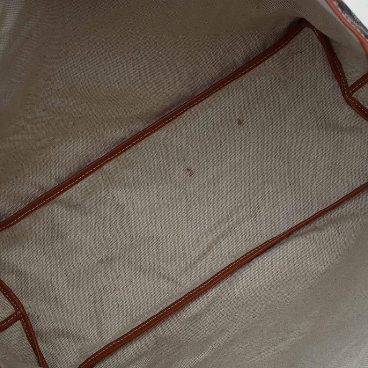 Pre Owned Goyard Black/Brown Coated Canvas Saint Louis Tote